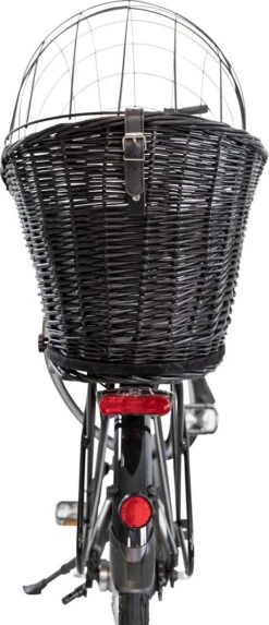 Trixie Fietsmand - Voor Bagagedrager -n35x49x55 Cm - Zwart -Honden Huis Winkel 517x1200