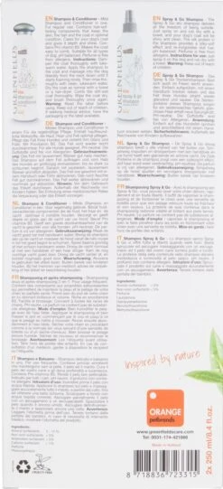 Greenfields Vacht Verzorging Set Voor Honden Shampoo, Conditioner & Droogshampoo -Honden Huis Winkel 548x1200