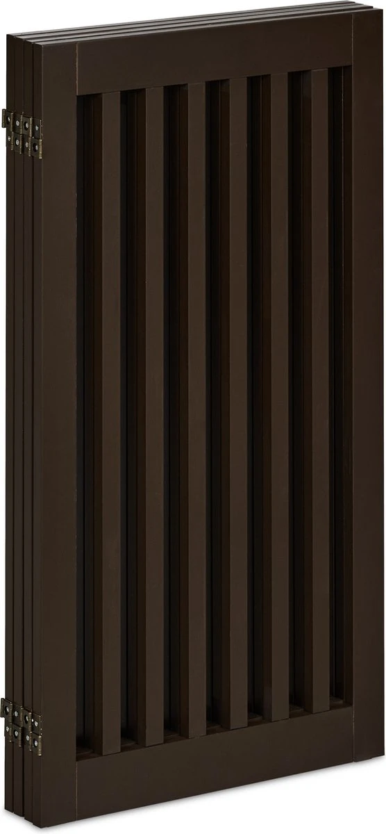 Relaxdays Veiligheidshekje Hout - 92 Cm Hoog - Hondenhek - Inklapbaar - Bruin - 3 Panelen 3 Relaxdays Veiligheidshekje Hout - 92 Cm Hoog - Hondenhek - Inklapbaar - Bruin - 3 Panelen - Afbeelding 3