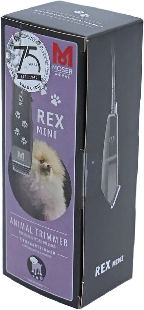 Moser Rex Mini Trimmer 3 Moser Rex Mini Trimmer - Afbeelding 3