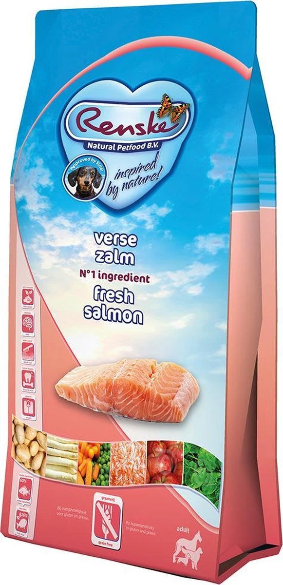 Renske Adult Zalm Graanvrij - Hondenvoer - 2 Kg 5 Renske Adult Zalm Graanvrij - Hondenvoer - 2 Kg - Afbeelding 5