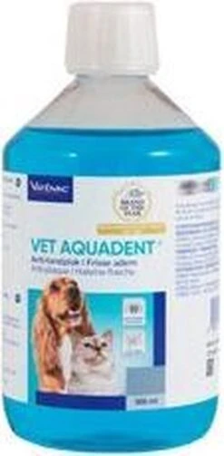 Virbac Vet Aquadent Mondwater - 500 Ml -Honden Huis Winkel 589x1200 1