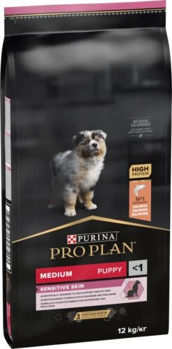 Pro Plan Medium Puppy Sensitive Skin - Honden Droogvoer - Zalm - 12 Kg -Honden Huis Winkel 591x1200 3
