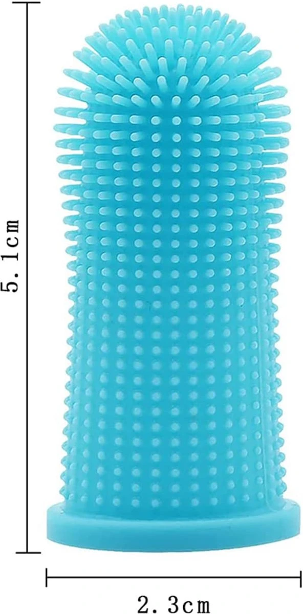 Doodadeals® 4 Stuks Siliconen Honden Tandenborstel - Tanden Borstel Hond - Silicone Dog Tootbrush - Multikleur 2 Doodadeals® 4 Stuks Siliconen Honden Tandenborstel - Tanden Borstel Hond - Silicone Dog Tootbrush - Multikleur - Afbeelding 2