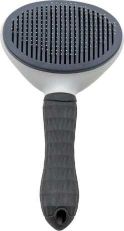 Lorell Pet Company Kattenborstel/Hondenborstel - Borstel Voor Langharig/kortharig -Hondenhaar En Kattenhaar Verwijderaar - Grijs -Honden Huis Winkel 645x1200