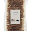 Petstyleliving Gedraaide Sticks Met Eend - Voordeelzak 100 Stuks 12,5cm - Hersluitbaar - Hondensnacks - Kauwstaaf