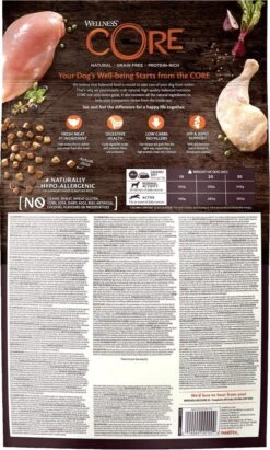 Wellness Core Grain Free Dog Original Kalkoen & Kip - Hondenvoer - 10 Kg 8 Wellness Core Grain Free Dog Original Kalkoen & Kip - Hondenvoer - 10 Kg -Honden Huis Winkel 722x1200 1