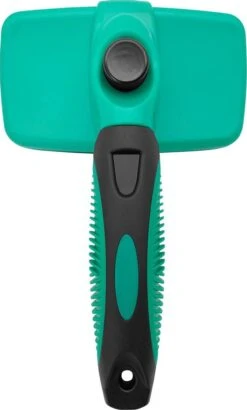 ElegaPet Hondenborstel Groen - Hondenhaar Verwijderen - Kat En Hondenkam - Slickerborstel Hond En Kat - Groomer - Ondervacht Kam Hond - Borstel Hond - Hondenborstel Langharig En Kortharig - Slickerborstel - Anti Klit/Knopen/Huidschilfers -Honden Huis Winkel 723x1200