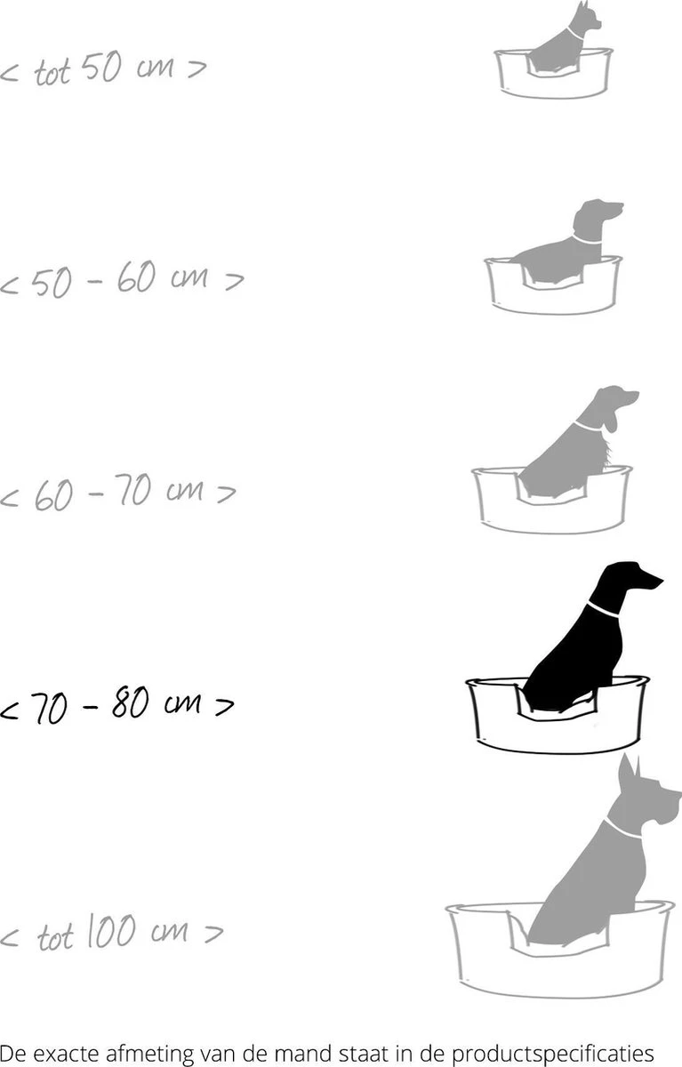 Flamingo - Hondenmand Domus - XL - Grijs - 80/92 X 61 X 26 Cm 2 Flamingo - Hondenmand Domus - XL - Grijs - 80/92 X 61 X 26 Cm - Afbeelding 2