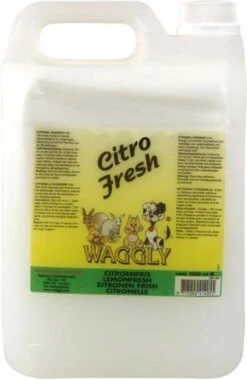 Waggly Citro Fresh Geurverwijderaar - 5 L -Honden Huis Winkel 781x1200