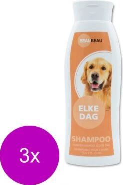 Beaubeau Hondenshampoo Elke Dag - Hondenvachtverzorging - 3 X 500 Ml -Honden Huis Winkel 797x1200