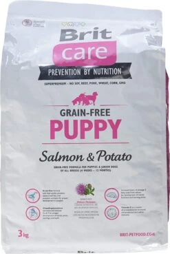 Brit Care Puppy Hypo-allergeen Zalm+aardappel Graanvrij 3kg