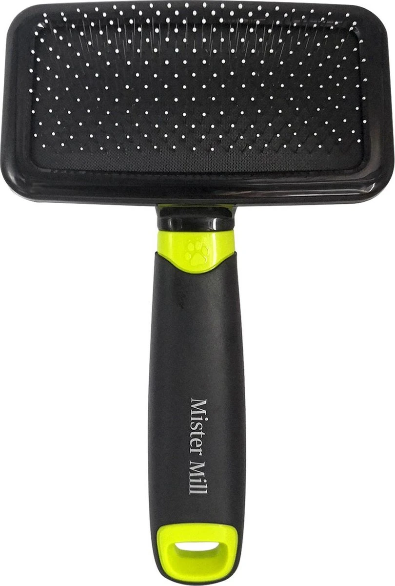 Mister Mill 2 Zijdige Ondervacht Kam Plus Slicker Borstel - Honden/Katten Kam - Voordeel Set 2 Mister Mill 2 Zijdige Ondervacht Kam Plus Slicker Borstel - Honden/Katten Kam - Voordeel Set - Afbeelding 2