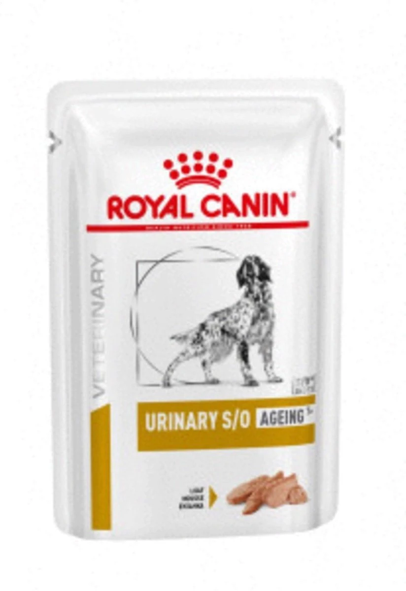 Royal Canin Veterinary Diet Urinary S/O Ageing 7+ Wet - Hondenvoer - 12x85 G 1 Royal Canin Veterinary Diet Urinary S/O Ageing 7+ Wet - Hondenvoer - 12x85 G