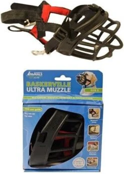 Company Of Animals Baskerville Ultra Muzzle - Muilkorf - Maat 3 (M) - Zwart -Honden Huis Winkel 856x1200 1