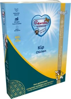10x Renske Vers Gestoomd Complete Menu Kip - Rijst 395 Gr -Honden Huis Winkel 856x1200 3