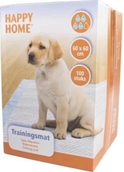 Happy Home Trainingsmat - Zindelijkstraining - 100 Stuks - 60X60 Cm -Honden Huis Winkel 870x1200 1