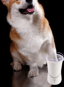 Hondenpoten Reiniger - Wasser - Hond – Pet Paw Washer – Hondenborstel – Honden Borstel - Verzorging -Honden Huis Winkel 884x1200