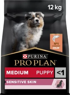 Pro Plan Medium Puppy Sensitive Skin - Honden Droogvoer - Zalm - 12 Kg -Honden Huis Winkel 895x1200 2