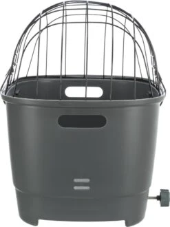 Trixie Fietsmand Voor Bagagedrager Met Draadkoepel Kunststof Grijs (46X36X47 CM) -Honden Huis Winkel 897x1200