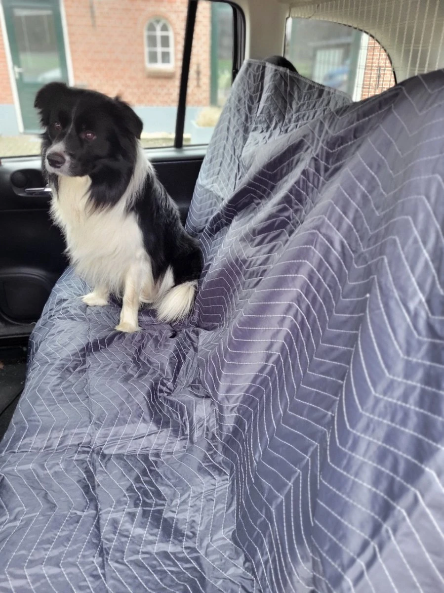 Luxe Hondendeken 200 X 150 Cm Auto Achterbank Kofferbak Vuilafstotend & Beschermend 2 Luxe Hondendeken 200 X 150 Cm Auto Achterbank Kofferbak Vuilafstotend & Beschermend - Afbeelding 2