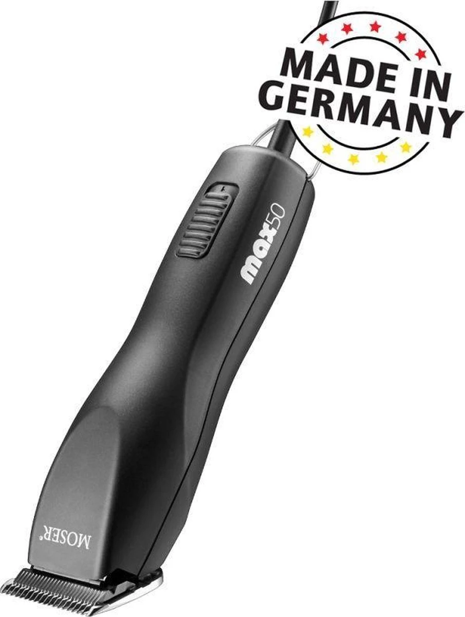 Hondentondeuse Moser Max 50 Zwart 1 Speed 4 Hondentondeuse Moser Max 50 Zwart 1 Speed - Afbeelding 4