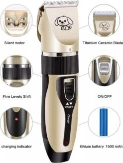 Complete Hondentondeuse Set - Draadloos Tondeuse - Scheerapparaat Voor Je Hond Of Kat - Huisdier Trimmer - Professionele Dierentondeuse - Dieren Verzorging - 9 Complete Hondentondeuse Set - Draadloos Tondeuse - Scheerapparaat Voor Je Hond Of Kat - Huisdier Trimmer - Professionele Dierentondeuse - Dieren Verzorging - -Honden Huis Winkel 913x1200