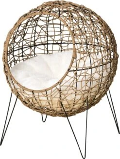 PawHut Kattenhuis Met Metalen Frame D30-442 -Honden Huis Winkel 913x1200 3