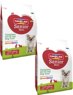 Smolke Senior Mini - Hondenvoer - 2 X 3 Kg -Honden Huis Winkel 922x1200