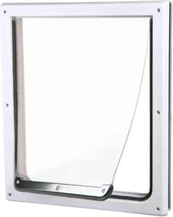 Trixie 2-Weg Hondenluik Wit - M-XL 39 X 45 CM -Honden Huis Winkel 956x1200 3