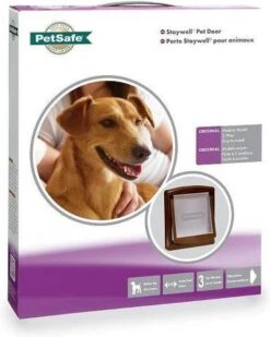 Petsafe 757 Hondenluik - Medium - Zilver/Tranparant -Honden Huis Winkel 960x1200 4