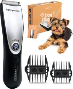 Happysnoots Hondentondeuse Draadloos Voor Dikke Vacht - Tondeuse Hond & Kat - Hondentrimmer - Professioneel Dieren Tondeuse