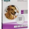 Petsafe 740 Hondenluik - Wit/Transparant - Medium - 35 X 26,5 Cm