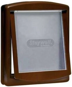 Petsafe 757 Hondenluik - Medium - Zilver/Tranparant -Honden Huis Winkel 990x1200 1